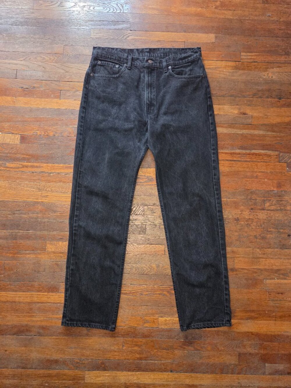 Vintage 1980's Levis 505 Made in USA Black Jeans